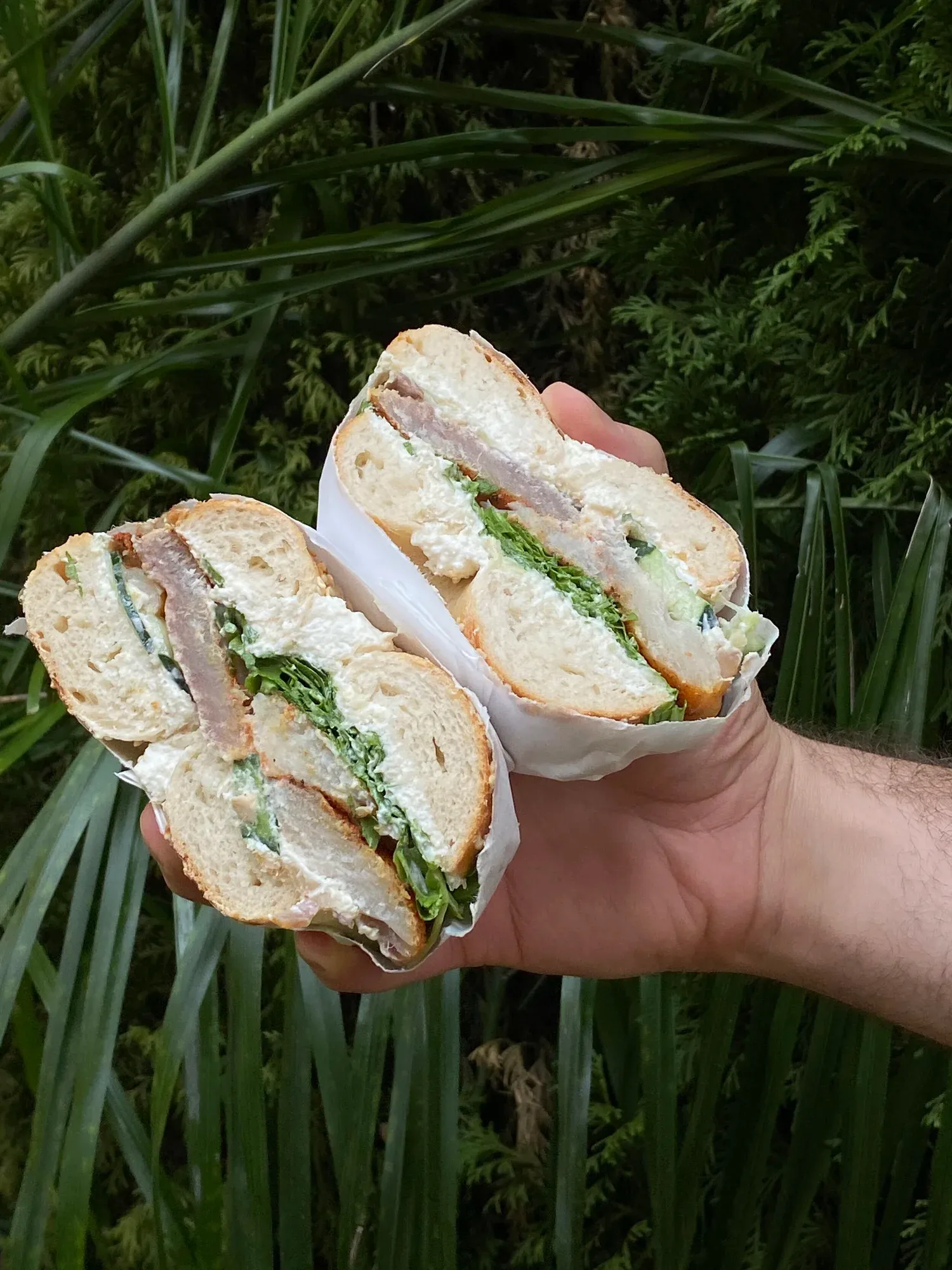 Sag Harbor whitefish sandwich at Gotham Bagels