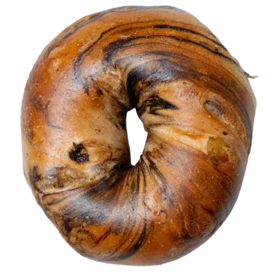 Gotham Bagels hand-rolled cinnamon raisin bagel