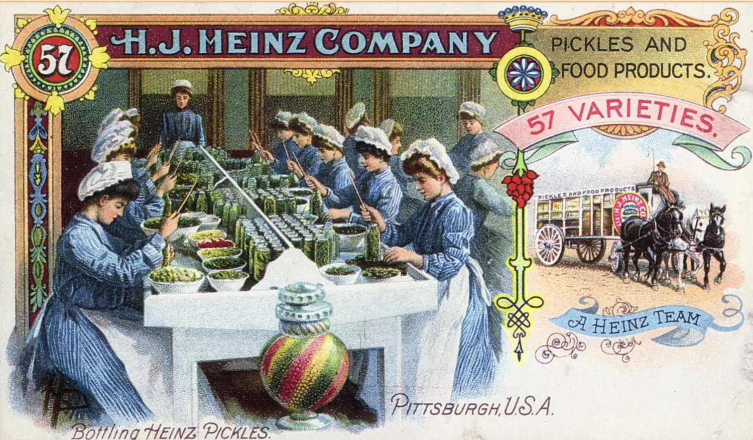 Heinz pickle brand advertisement