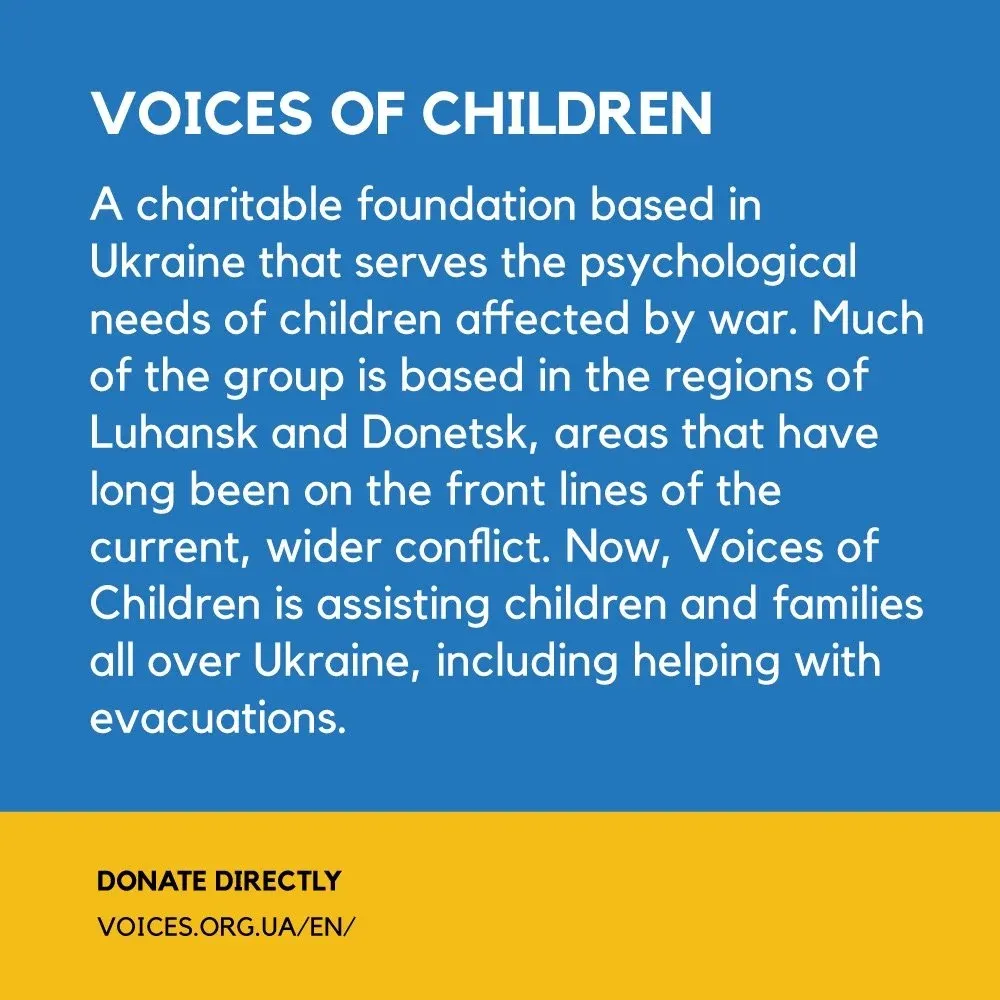 Voices of Children organization message