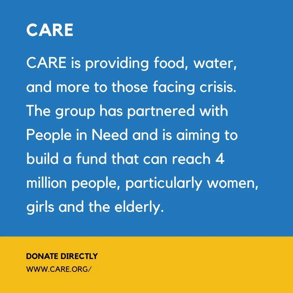 CARE humanitarian organization logo