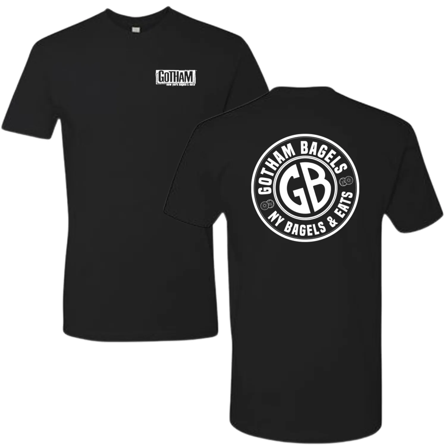 Gotham Bagels logo tee