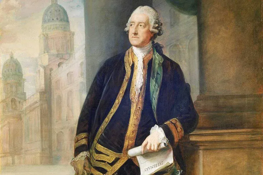John Montagu, Fourth Earl of Sandwich portrait
