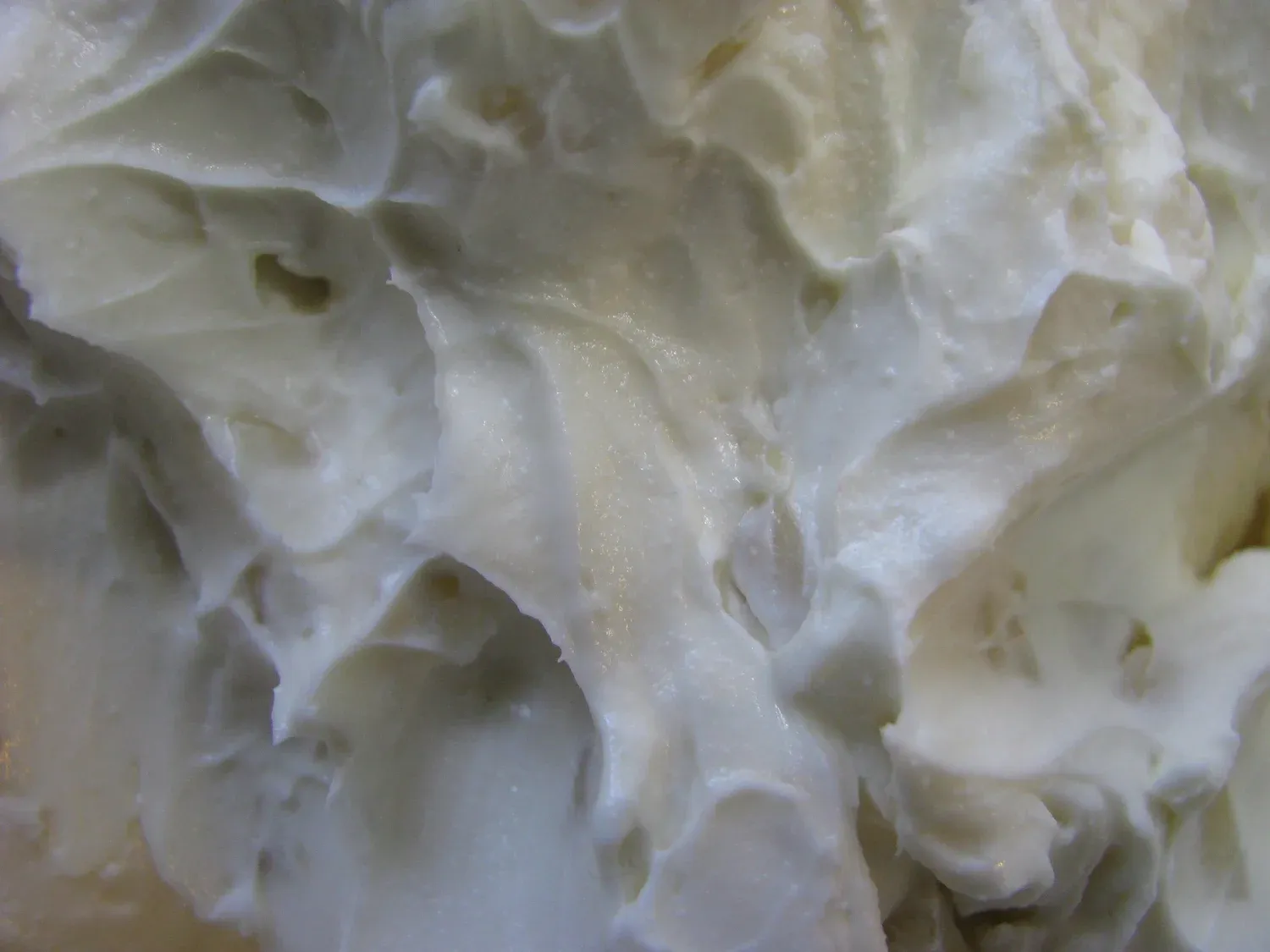 Cream cheese spread close-up