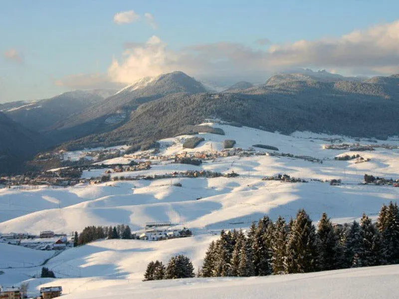 Asiago Plateau in Italy scenic landscape