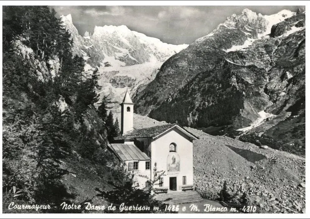 Aosta Valley in Italy scenic view