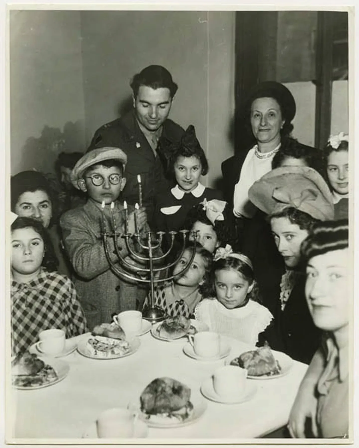 Historical Hanukkah celebration in Munich