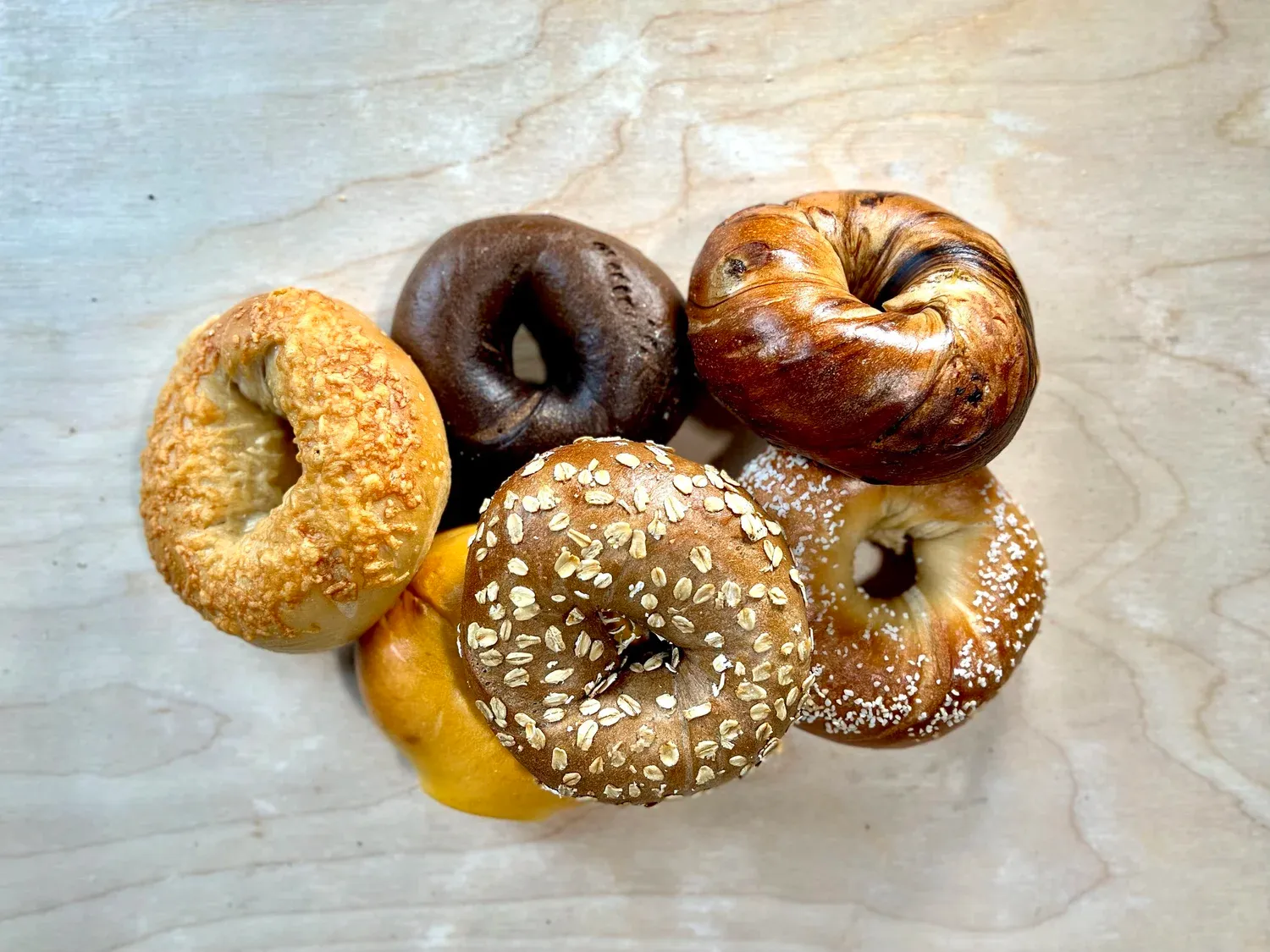 Half dozen bagels